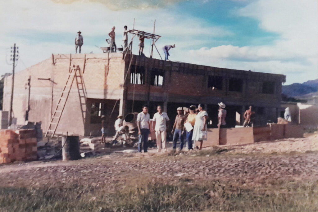Construção Casa do Romeiro - 1980