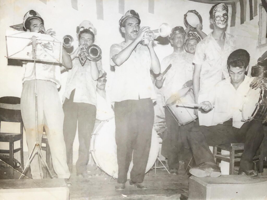 Carnaval - 1959 João Portilho, Nilo, Teiado Joaquim Pinto, Tony Pinto, Moreira e Levy de Olavo